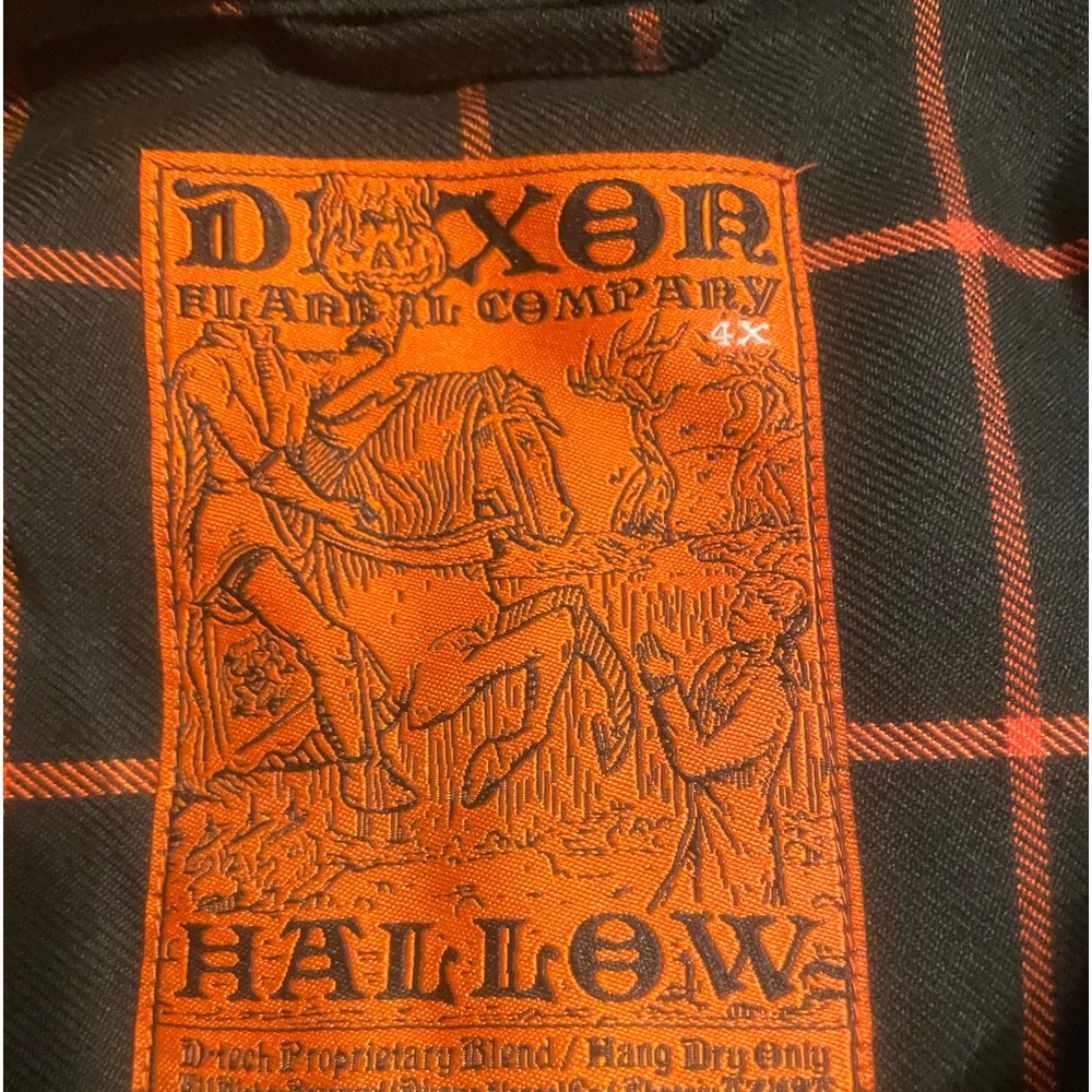 Dixxon Hallow Long Sleeve Flannel. Men’s 4X new without tags. Rare
